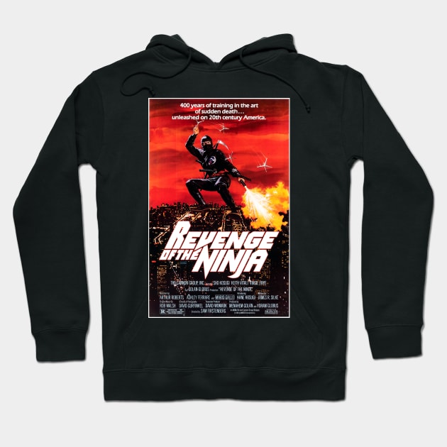 Revenge of the Ninja (Cannon, 1983) Hoodie by Scum & Villainy